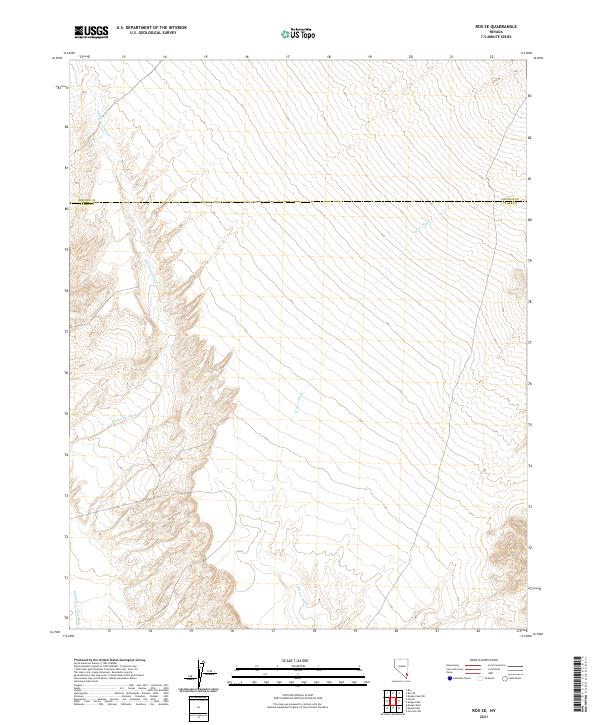 US Topo 7.5-minute map for Rox SE NV