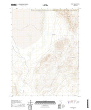 US Topo 7.5-minute map for Russell Peak NV