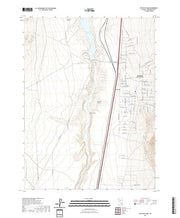 US Topo 7.5-minute map for Rye Patch Dam NV