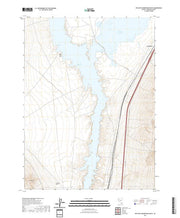 US Topo 7.5-minute map for Rye Patch Reservoir South NV