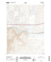 US Topo 7.5-minute map for Ryndon NV