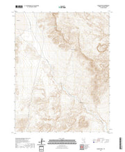 US Topo 7.5-minute map for Seaman Wash NV