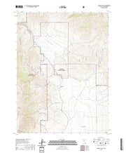 US Topo 7.5-minute map for Secret Valley NV