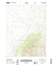 US Topo 7.5-minute map for Seligman Canyon NV