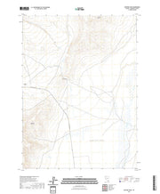 US Topo 7.5-minute map for Sentinel Rock NV