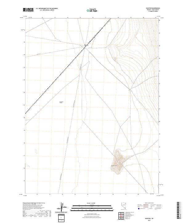 US Topo 7.5-minute map for Shafter NV