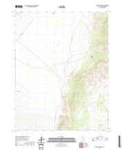 US Topo 7.5-minute map for Sidehill Spring NV