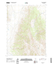 US Topo 7.5-minute map for Silo Canyon NV