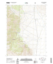 US Topo 7.5-minute map for Silver Canyon NV