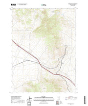 US Topo 7.5-minute map for Silver Zone Pass NV