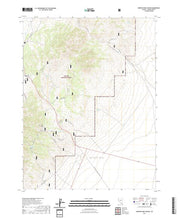 US Topo 7.5-minute map for Simpson Park Canyon NV