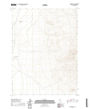 US Topo 7.5-minute map for Sombrero Peak NV