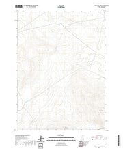 US Topo 7.5-minute map for Star Valley Ridge SE NV