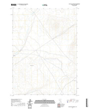 US Topo 7.5-minute map for Star Valley Ridge SW NV