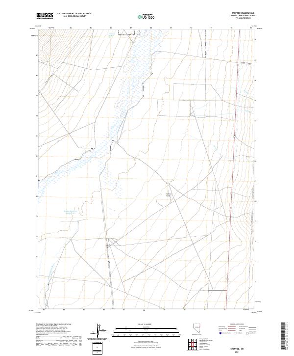 US Topo 7.5-minute map for Steptoe NV