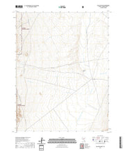 US Topo 7.5-minute map for Sullivan Wash NV