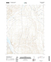 US Topo 7.5-minute map for Te-Moak Well NV