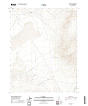 US Topo 7.5-minute map for Teels Marsh NV