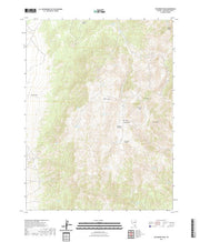 US Topo 7.5-minute map for Telegraph Peak NV