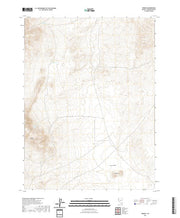 US Topo 7.5-minute map for Tenmile NV