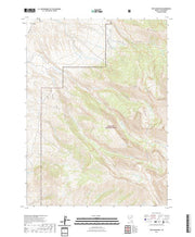 US Topo 7.5-minute map for Tent Mountain NV