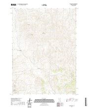 US Topo 7.5-minute map for The Baldies NV