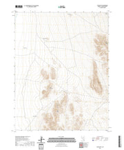 US Topo 7.5-minute map for The Bluffs NV