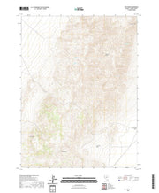 US Topo 7.5-minute map for The Cedars NV