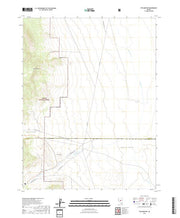 US Topo 7.5-minute map for The Monitor NV