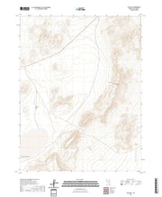 US Topo 7.5-minute map for The Wall NV