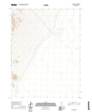 US Topo 7.5-minute map for The Wall NE NV