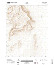 US Topo 7.5-minute map for The Wall SW NV