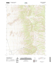 US Topo 7.5-minute map for Third Butte East NV