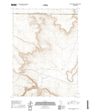 US Topo 7.5-minute map for Thousand Creek Gorge NVOR