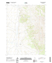 US Topo 7.5-minute map for Three Bar Ranch NV