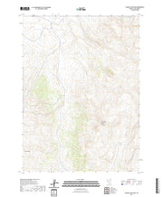 US Topo 7.5-minute map for Tijuana John Peak NV