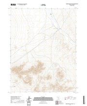 US Topo 7.5-minute map for Timber Mountain Pass NW NV