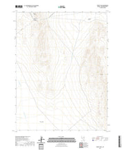 US Topo 7.5-minute map for Tippett Pass NV