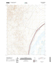 US Topo 7.5-minute map for Toulon Peak NV