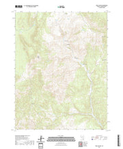 US Topo 7.5-minute map for Trail Canyon NV