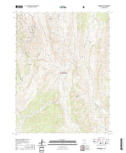 US Topo 7.5-minute map for Treasure Hill NV