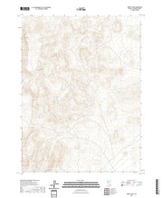 US Topo 7.5-minute map for Trinity Peak NV