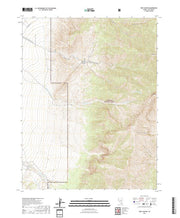 US Topo 7.5-minute map for Troy Canyon NV