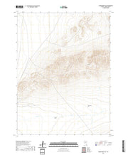 US Topo 7.5-minute map for Tumbleweed Flat NV