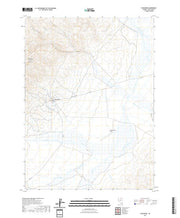 US Topo 7.5-minute map for Tuscarora NV