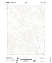 US Topo 7.5-minute map for Twelvemile Flat NV