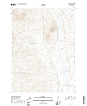 US Topo 7.5-minute map for Twin Buttes NV