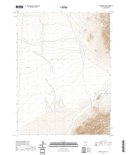 US Topo 7.5-minute map for Twin Buttes Well NV