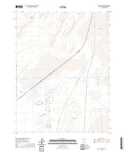 US Topo 7.5-minute map for Upsal Hogback NV