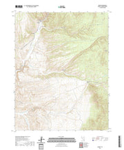 US Topo 7.5-minute map for Ursine NV